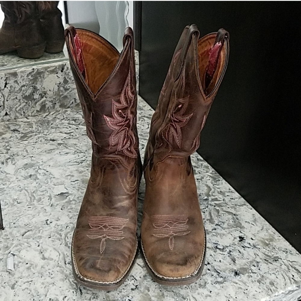 CABALLO DORADO COWBOY WESTERN BOOTS BOTAS COWGIRL RODEO COUNTRY THUNDER - Picture 3 of 8